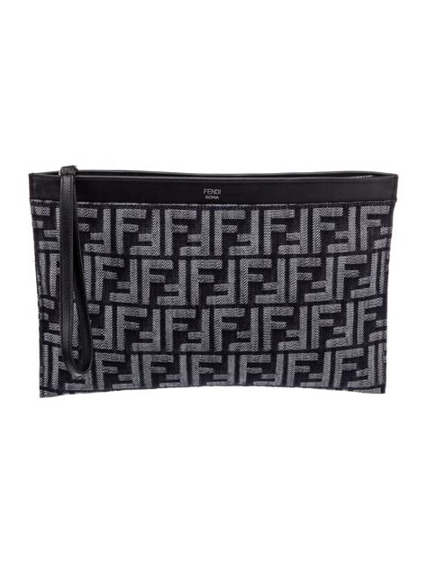 fendi zucca clutch replica